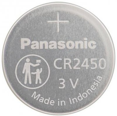 Panasonic Lithium Power knoflíková baterie CR2450