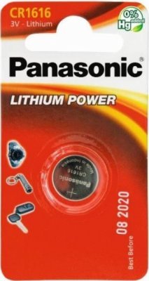 Panasonic Lithium Power knoflíková baterie CR1616