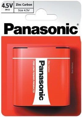Panasonic Red Zinc 4.5V plochá baterie 3R12