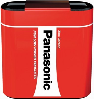 Panasonic Red Zinc 4.5V plochá baterie 3R12
