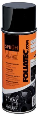 Foliatec fólie ve spreji černá lesklá (dip), 400ml