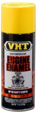 VHT Engine Enamel barva na motory do 288°C, žlutá lesklá, 312g