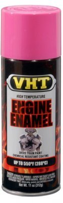 VHT Engine Enamel barva na motory do 288°C, růžová Hot, 312g