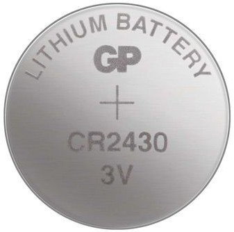 GP Lithium knoflíková baterie CR2430/5 (5ks)