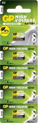 GP Alkaline baterie 6V A11/5 (5ks)