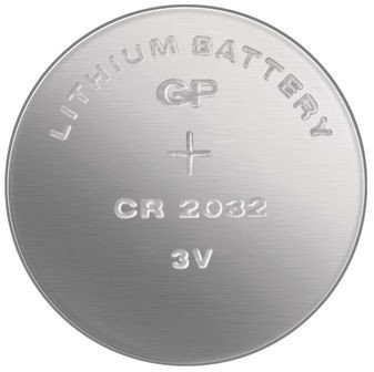 GP Lithium knoflíková baterie CR2032/5 (5ks)