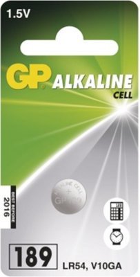 GP Alkaline knoflíková baterie LR54/189 (1ks)