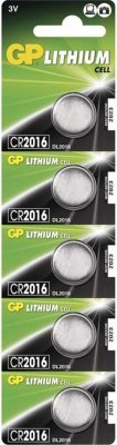 GP Lithium knoflíková baterie CR2016/5 (5ks)