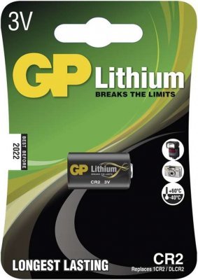 GP Lithium 3V baterie CR2 (1ks)