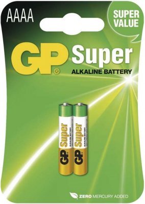 GP Alkaline baterie AAAA LR61/2 (2 ks)