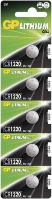 GP Lithium knoflíková baterie CR1220/5 (5ks)