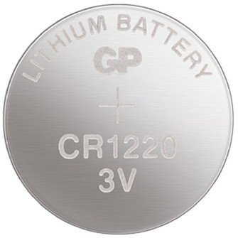 GP Lithium knoflíková baterie CR1220/5 (5ks)