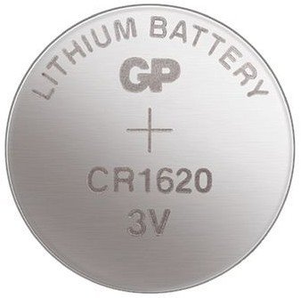 GP Lithium knoflíková baterie CR1620/5 (5ks)