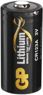 GP Lithium 3V baterie CR123A (1ks)