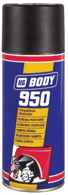 HB BODY 950 Stone Chip (Black), 400ml