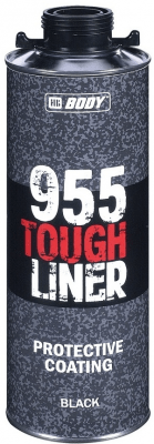 HB BODY 955 Tough liner (Black), 600ml