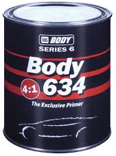 HB BODY 634 Body 4:1 HS Filling Primer (Black), 800ml