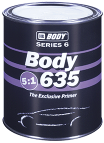 HB BODY 635 Body 5:1 HS Filling Primer (Grey), 800ml