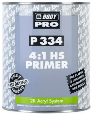 HB BODY P334 4:1 HS Filling Primer (White), 1L