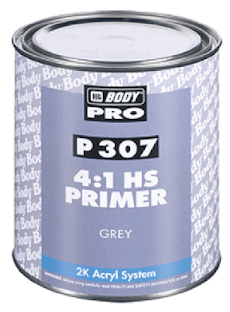 HB BODY P307 4:1 HS Filling Primer (Grey), 4L