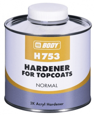 HB BODY H753 Hardener For Topcoats Normal, 250ml