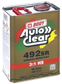 HB BODY 492 Auto Clear HS SR 3:1, 3L
