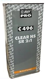 HB BODY C496 Clear HS SR 2:1, 5L