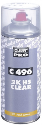 HB BODY C496 Clear HS SR 2:1, 400ml