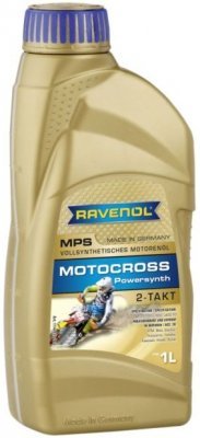Motorový olej Ravenol Motocross Powersynth 2T, 1L