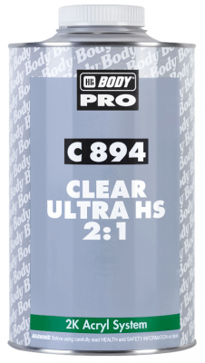 HB BODY C894 Clear Ultra HS 2:1, 1L