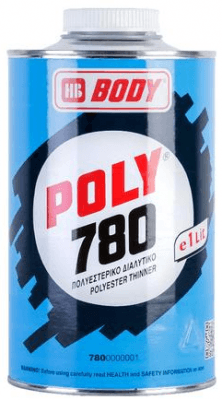 HB BODY 780 Polyester Thinner, 1L