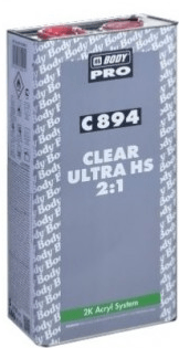 HB BODY C894 Clear Ultra HS 2:1, 5L
