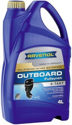 Motorový olej Ravenol Outboardoel Fullsynth 2T, 4L