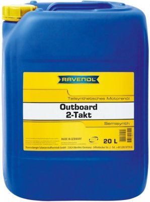 Motorový olej Ravenol Outboardoel Teilsynth 2T, 20L