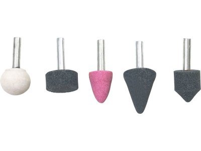 EXTOL CRAFT brusky rotační, sada 5ks, stopka 6mm, 1820