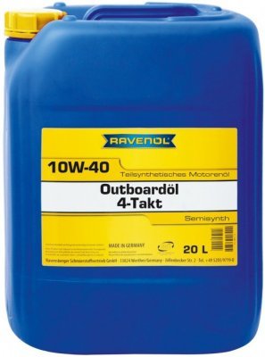 Motorový olej Ravenol Outboardoel 4T 10W-40, 20L