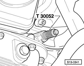 QUATROS Přípravek na aretaci motorů VW a Audi 2.5 V6, 3.3 V8 TDi QS10316