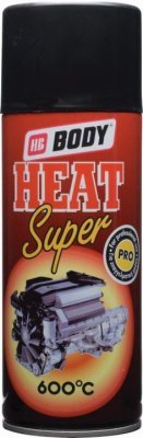 HB BODY Heat Super Spray (Silver) (418), 400ml