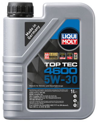 Motorový olej Liqui Moly Top Tec 4600 5W-30, 1L
