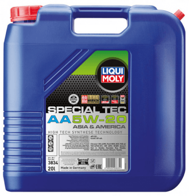 Motorový olej Liqui Moly Special Tec AA 5W-20, 20L