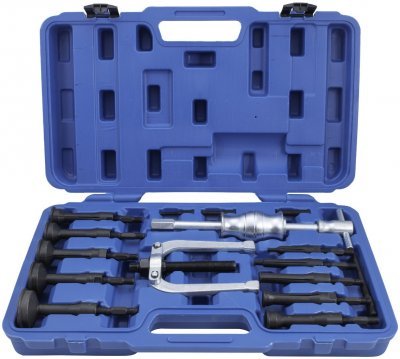 QUATROS Sada přípravků na demontáž jednostranně čelně přístupných ložisek 8-58mm QS11821