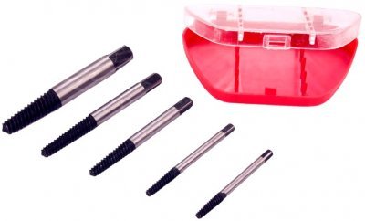 QUATROS Vytahováky poškozených šroubů 5ks 3-18mm (Hobby) QS14226