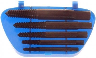 QUATROS Vytahováky poškozených šroubů 5ks 3-18mm (Hobby) QS14226