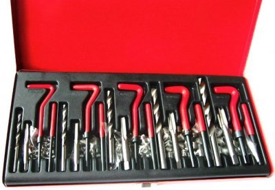QUATROS Sada na opravu závitů M5-M12 (M5, M6, M8, M10, M12) QS14218