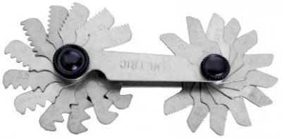 QUATROS Závitové měrky 0.25-6.00mm QS15500