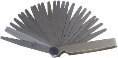 QUATROS Ventilové(spárové) měrky 25 ks QS15516