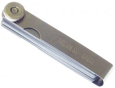 QUATROS Ventilové(spárové) měrky 25 ks QS15516