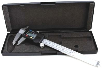 QUATROS Elektronické posuvné měřítko ("šuplera") 0-150 mm x 0,01 mm QS15506