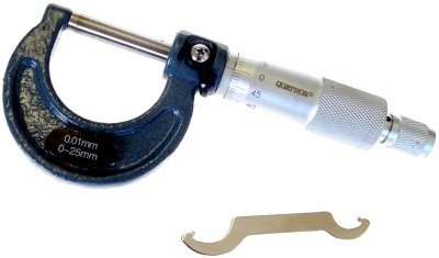 QUATROS Třmenový mikrometr 0-25 mm QS15600