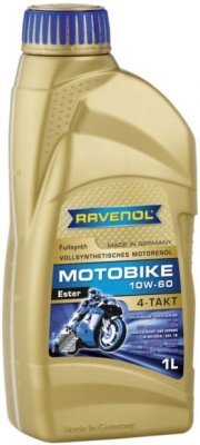 Motorový olej Ravenol Motobike Ester 4T 10W-60, 1L